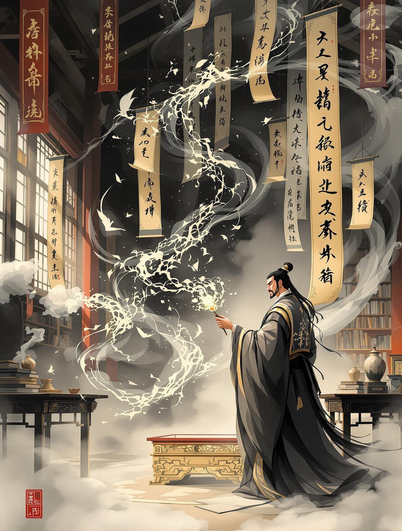 墨魂 - 妖精漫画 妖精漫画墨魂番剧封面 - 文墨仙侠题材动画